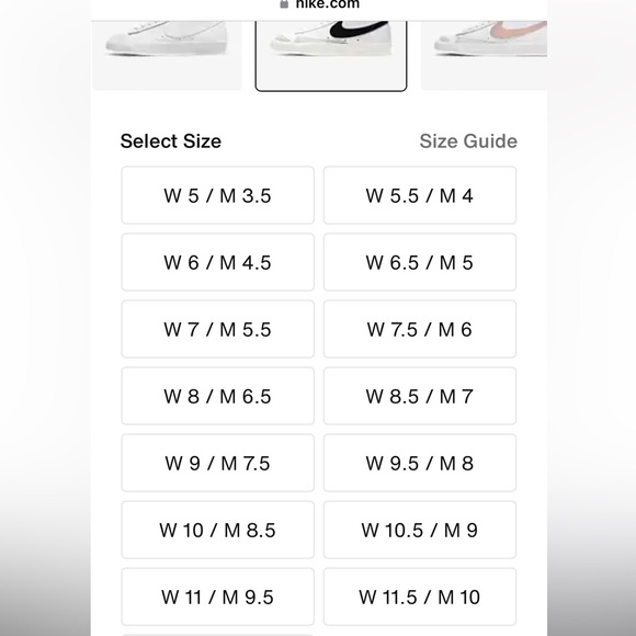 EUC Nike Blazer size 8.5 leather high tops in great shape! - Picture 12 of 12